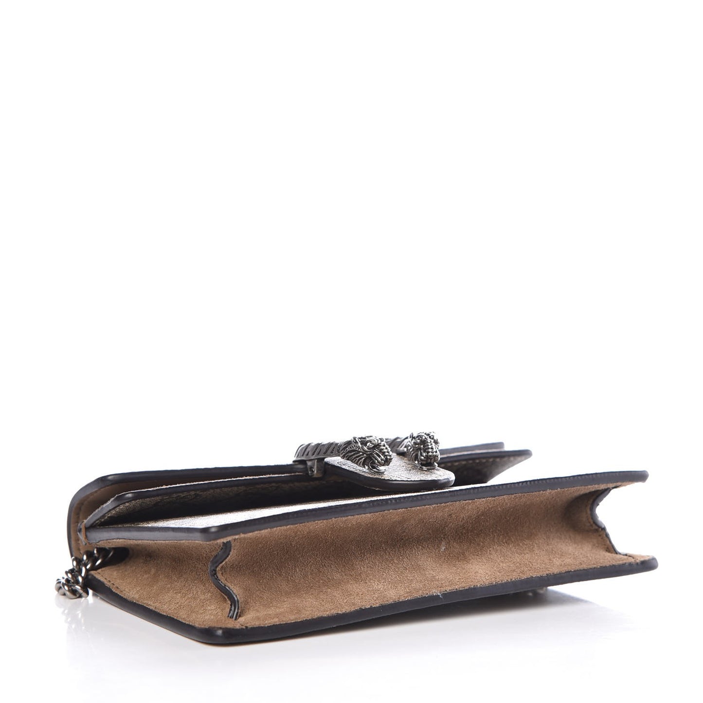 GG Supreme Monogram Super Mini Dionysus Shoulder Bag Taupe