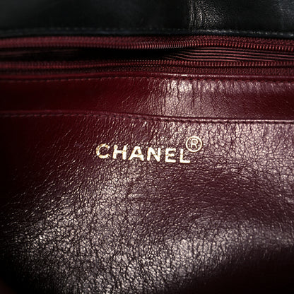 Chanel Lambskin Quilted Medium Single Flap Black 6 of 12