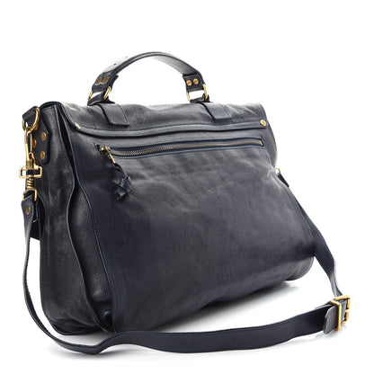 Proenza Schouler Lambskin Large PS1 Satchel Midnight 3 of 10