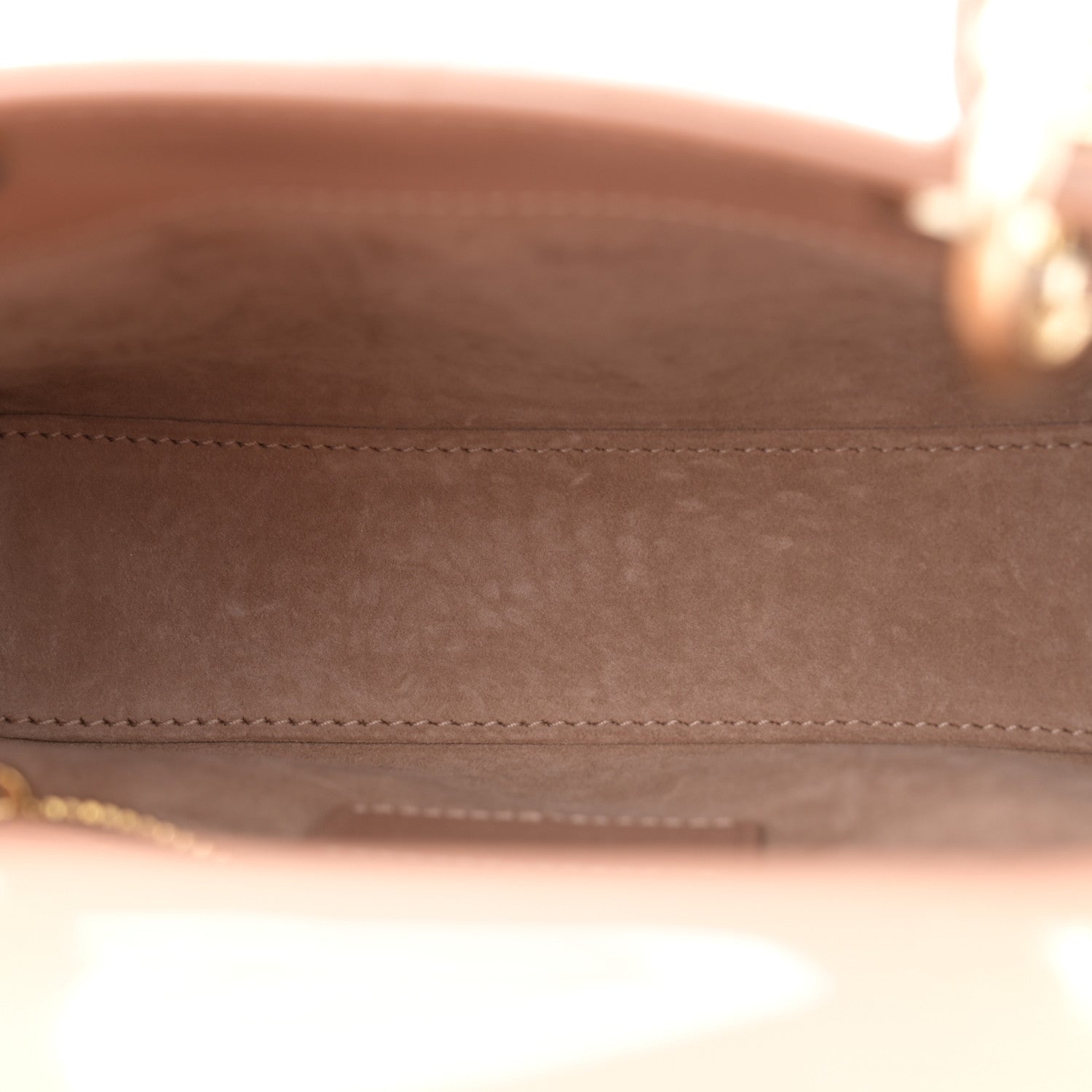 Christian Dior Patent Cannage Mini Lady Dior Rose Des Vents 5 of 10