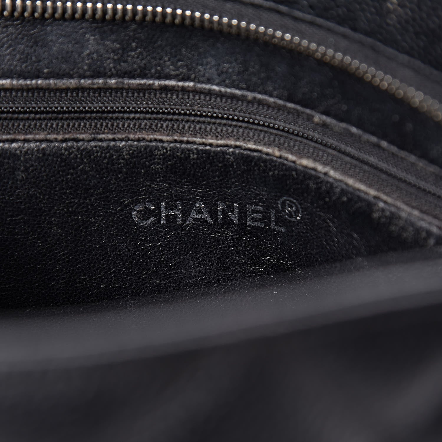 Chanel Caviar Quilted Medallion Tote Black 6 of 16