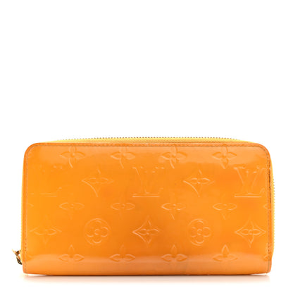Louis Vuitton Vernis Zippy Wallet  Jaune Passion 1 of 10