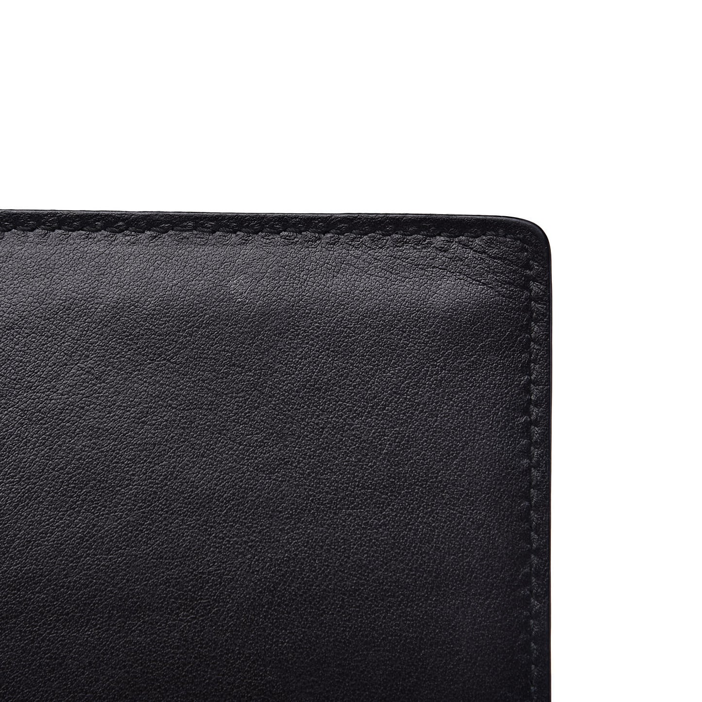Vitello Antic Soft Pattina Shoulder Bag Black