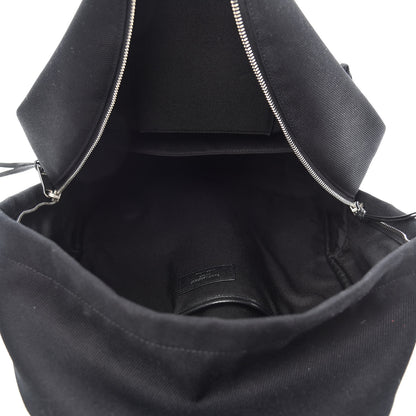 Saint Laurent Canvas City Studded Backpack Black 5 of 8