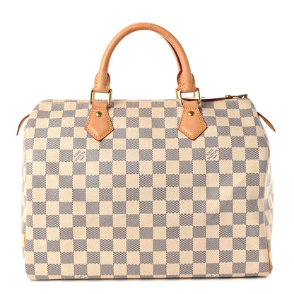 Louis Vuitton Damier Azur Speedy 30 1 of 10