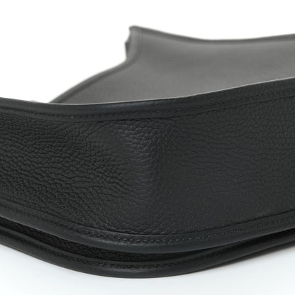 Hermes Taurillon Clemence Evelyne III PM Black 7 of 11