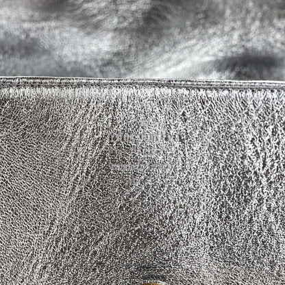 Louis Vuitton Satin Sequin Embroidered Monogram Coussin Belt Bag Silver 6 of 11