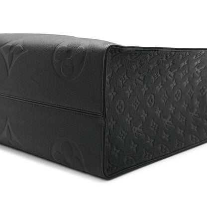 Louis Vuitton Empreinte Monogram Giant Onthego GM Black 9 of 10