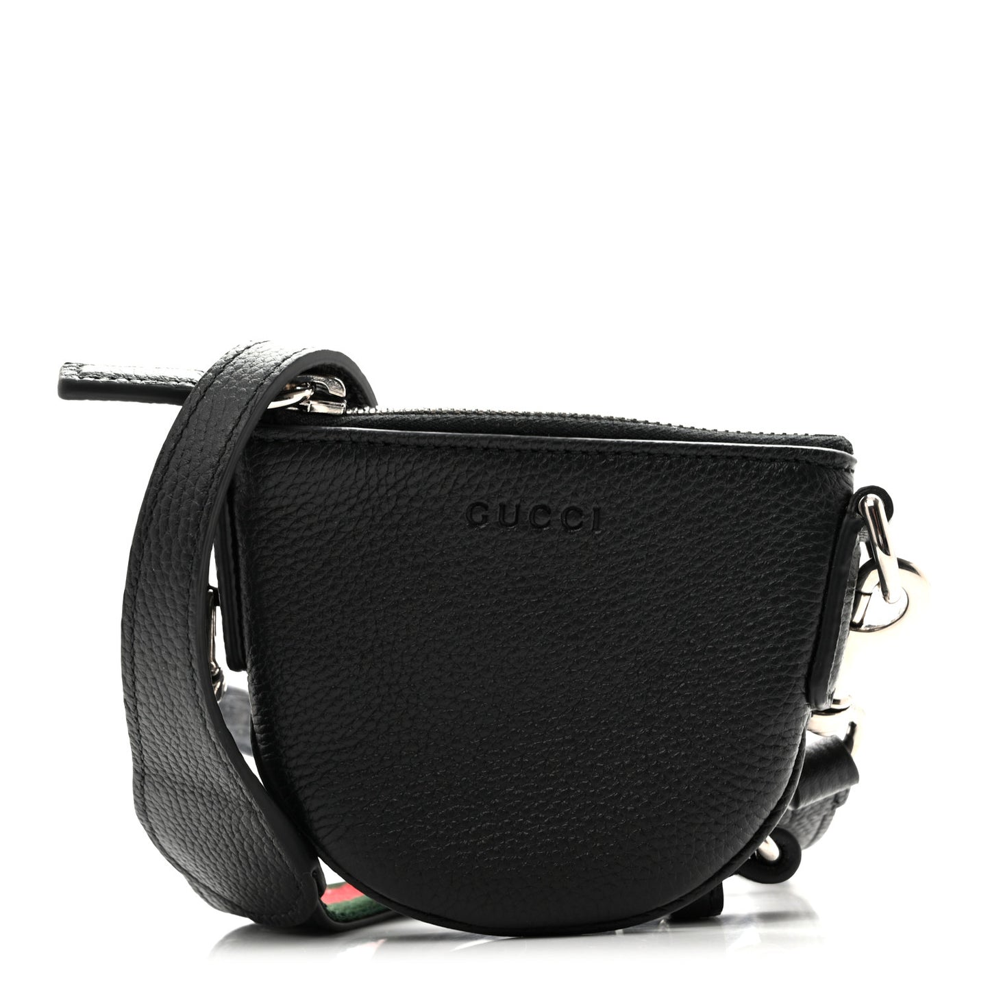 Pebbled Calfskin Mini B Shoudler Bag Black