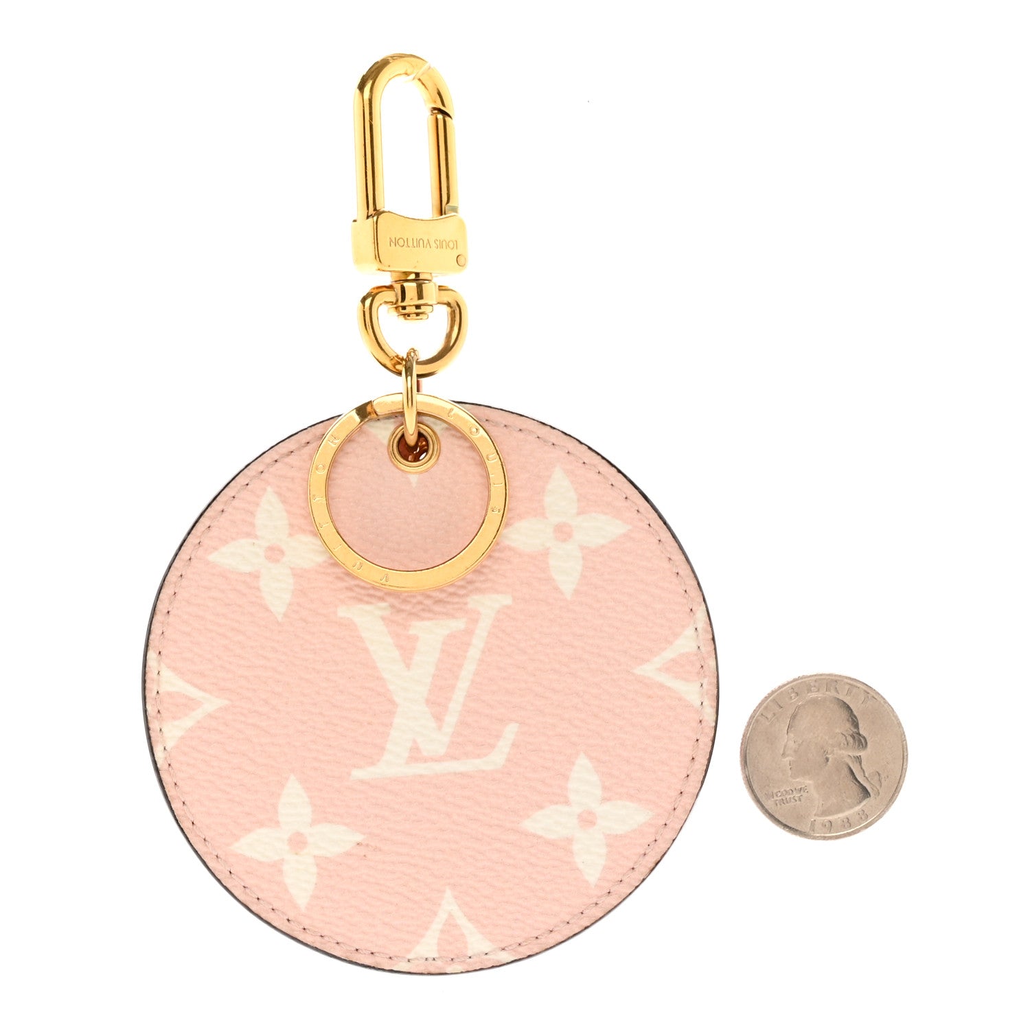 Louis Vuitton Monogram Giant Bag Charm Key Holder Rouge 2 of 9