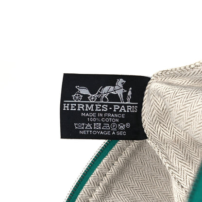 Hermes Canvas Large Bride-A-Brac Pouch 5 of 9