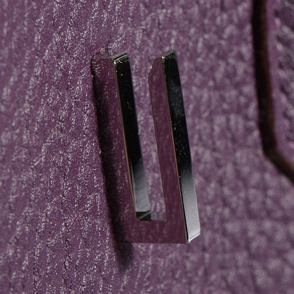 Hermes Fjord Birkin 35 Cassis 9 of 27