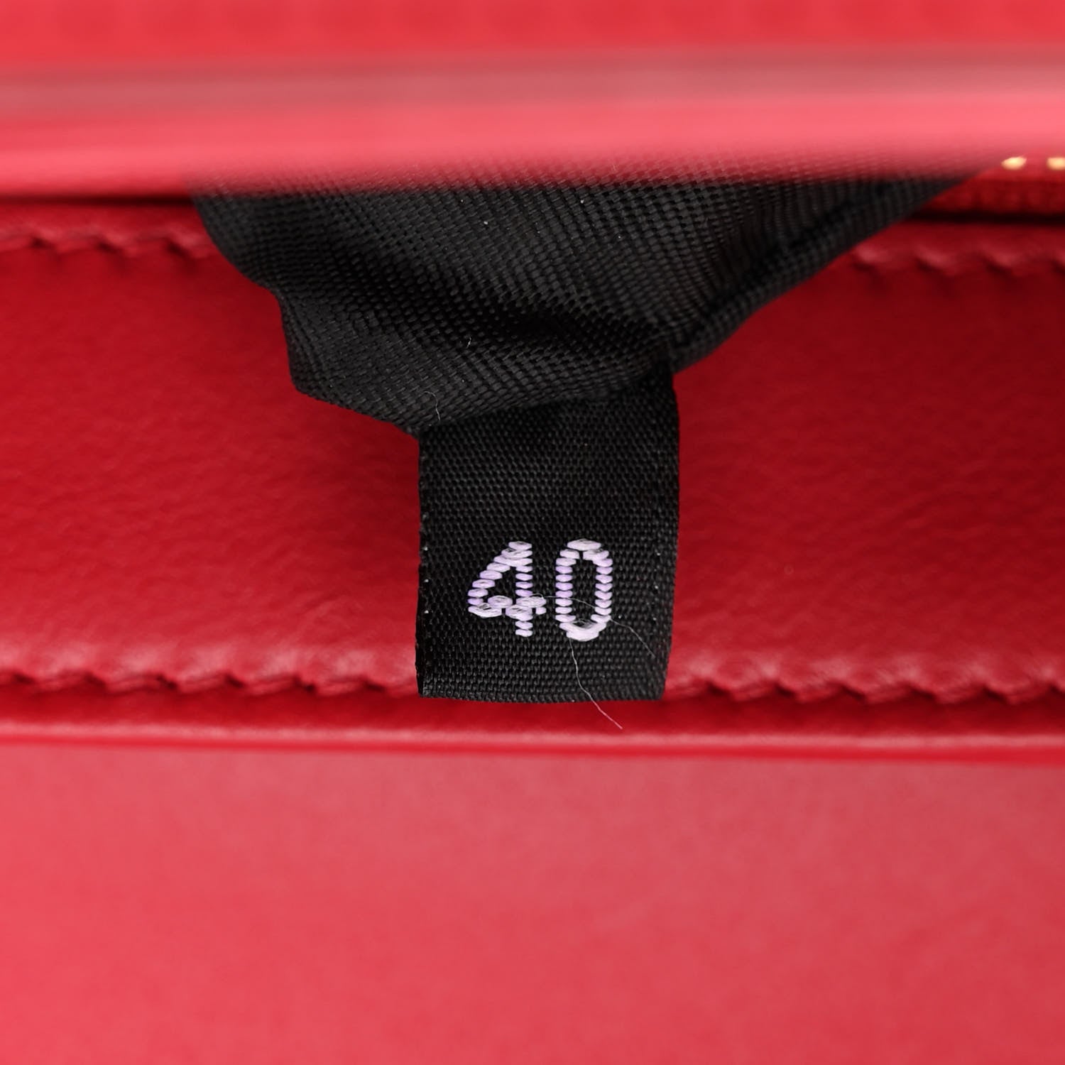 Dolce & Gabbana Smooth Calfskin Small DG Amore Top Handle Bag Red 7 of 10