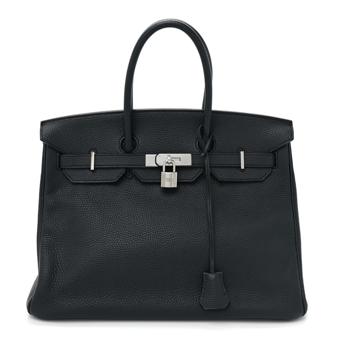 Togo Birkin 35 Bleu Obscur