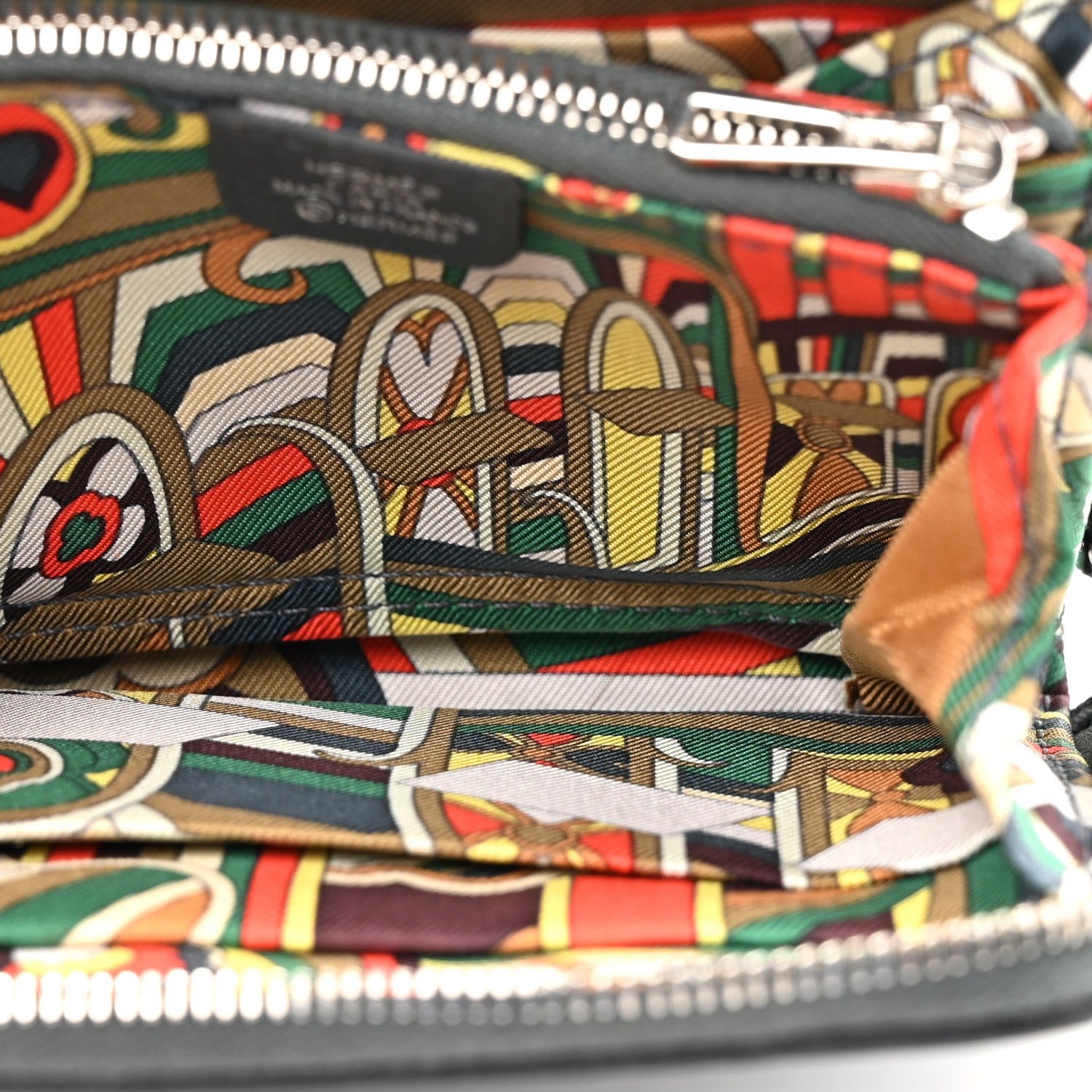 Hermes Evercolor Silk'In Compact Wallet Gris Meyer 6 of 9