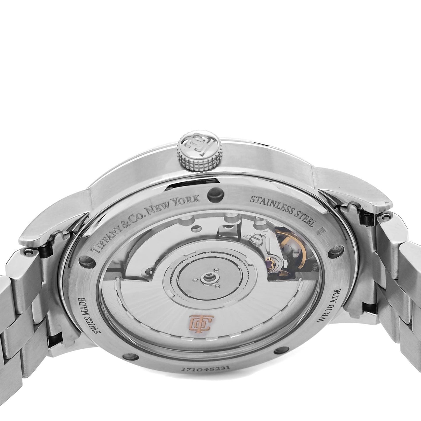 Stainless Steel 34mm CT60 3-Hand Automatic Watch Blue
