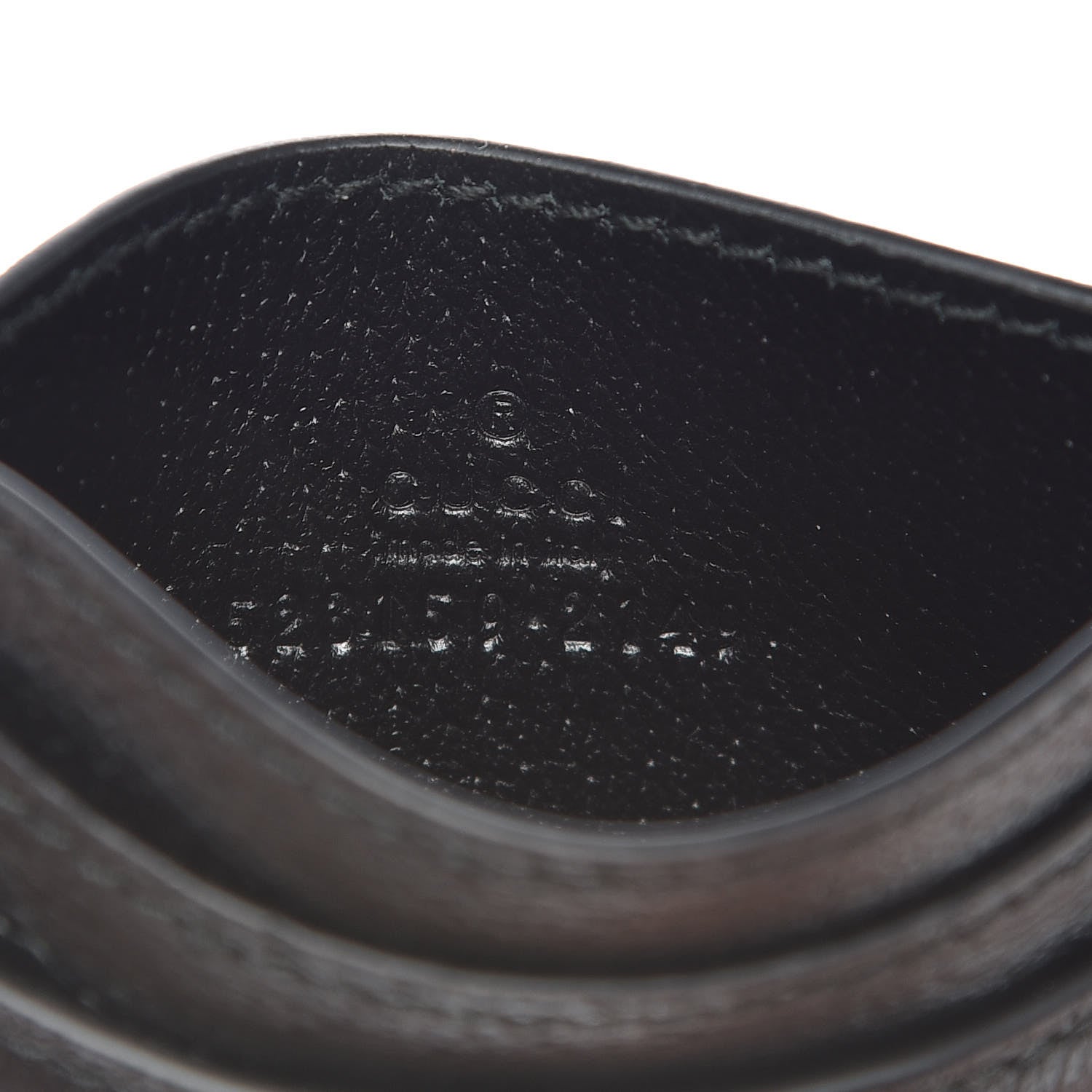 Gucci Calfskin Web GG Ophidia Card Holder Black 5 of 6