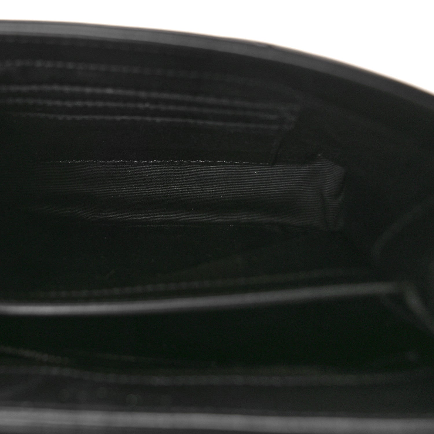 Saint Laurent Calfskin Y Quilted Monogram Monochrome Toy Loulou Crossbody Bag Black 5 of 8