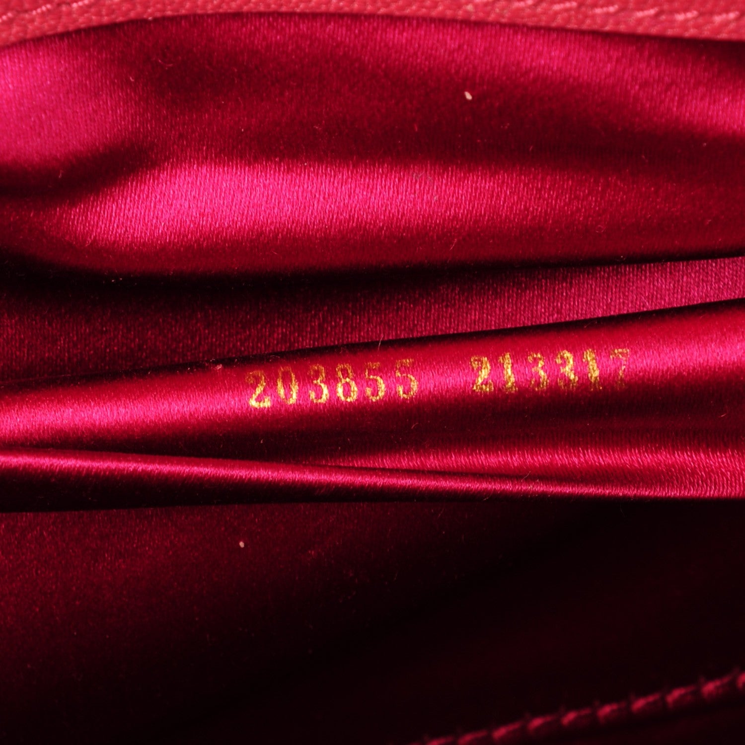 Saint Laurent Goatskin Large Belle de Jour Clutch Fuchsia 7 of 7