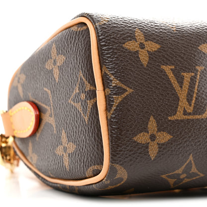 Louis Vuitton Monogram Nano Speedy Bandouliere 9 of 11