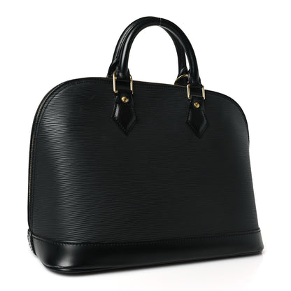 Louis Vuitton Epi Alma PM Black 3 of 8