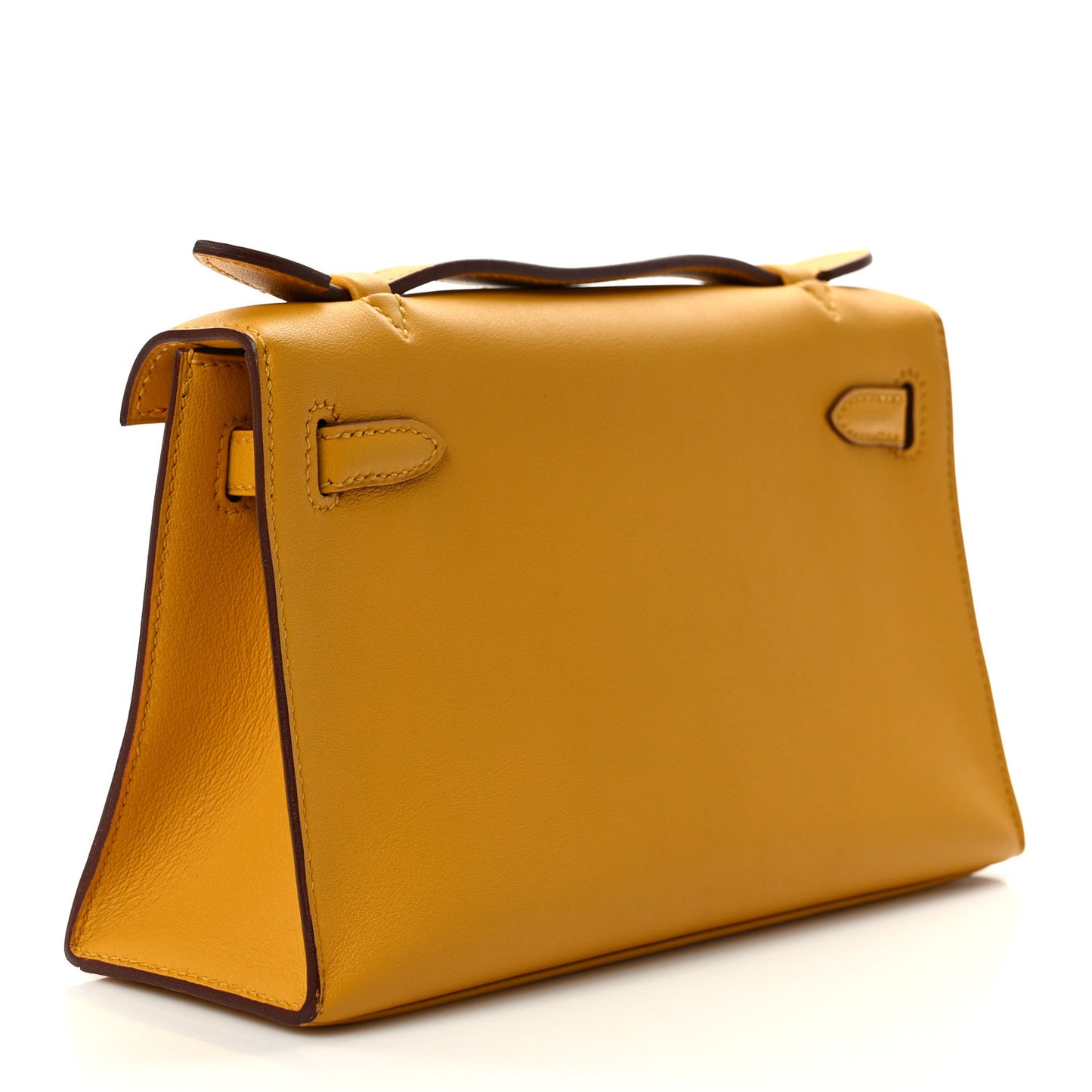 Swift Kelly Pochette Clutch Jaune Ambre