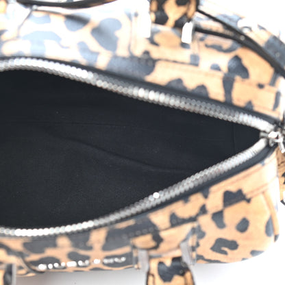 Givenchy Grained Calfskin Leopard Print Micro Lucrezia 5 of 9