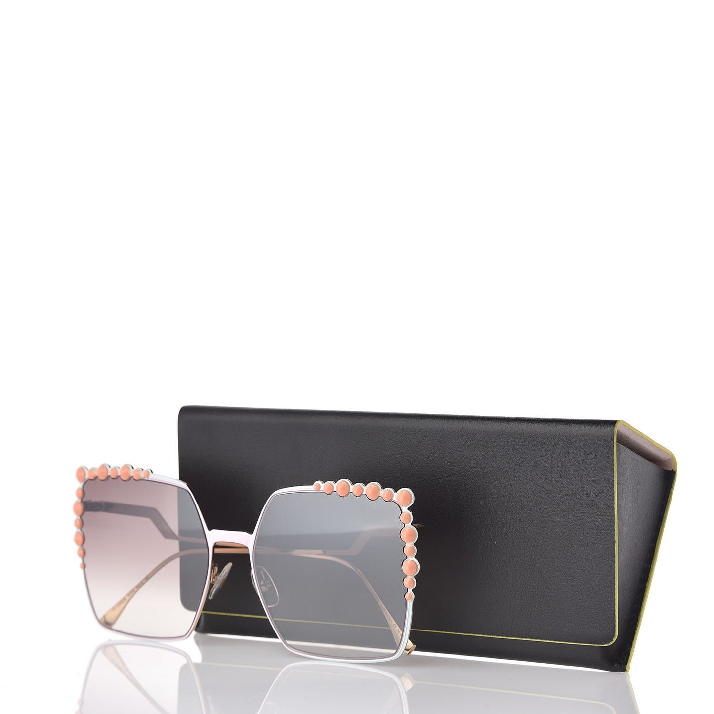 Square Dots Sunglasses FF 0259/S Gold