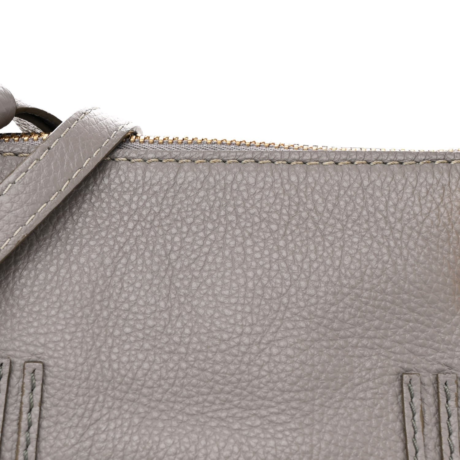 Chloe Calfskin Small Marcie Satchel Cashmere Grey 8 of 12