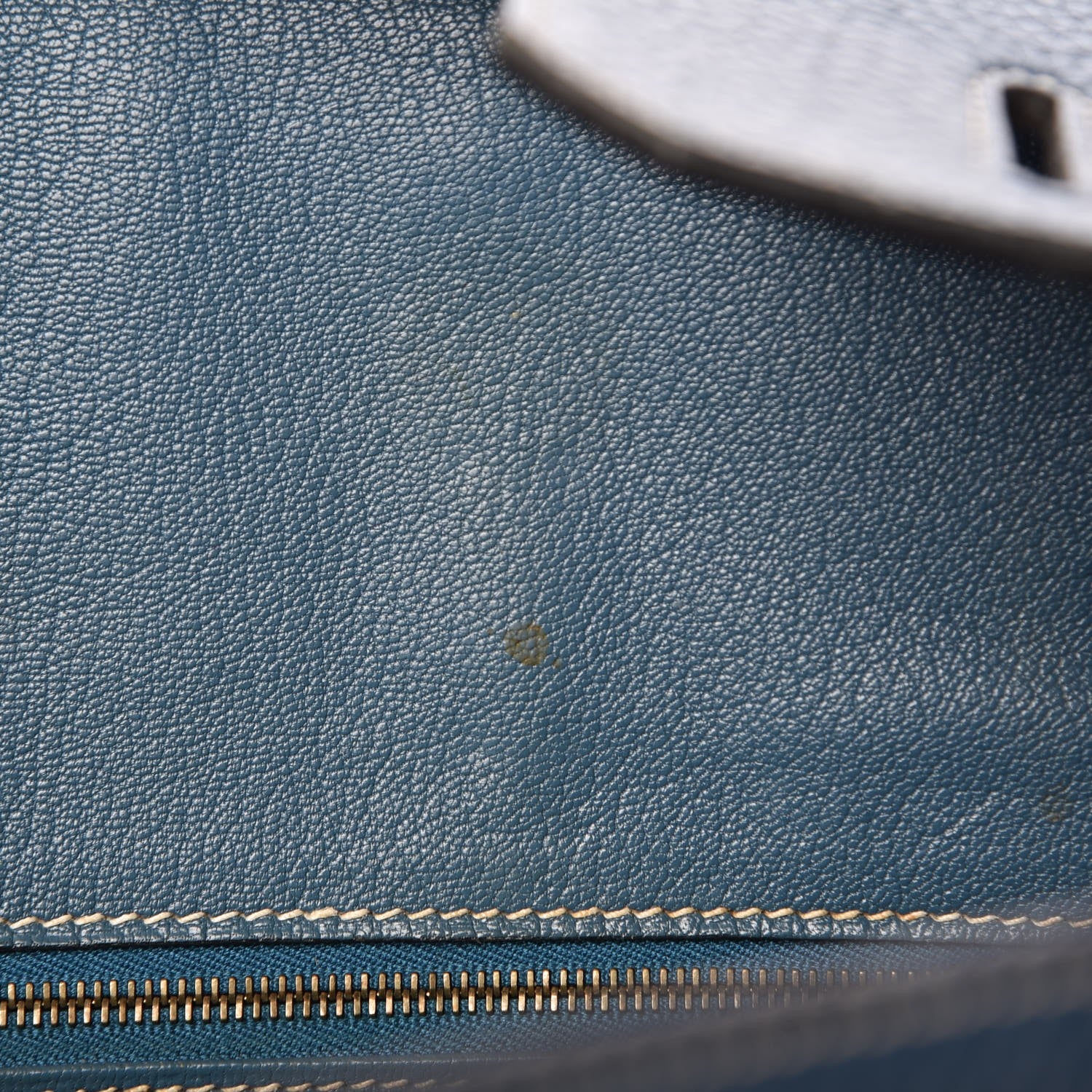 Hermes Taurillon Clemence Birkin 35 Bleu Thalassa 13 of 44