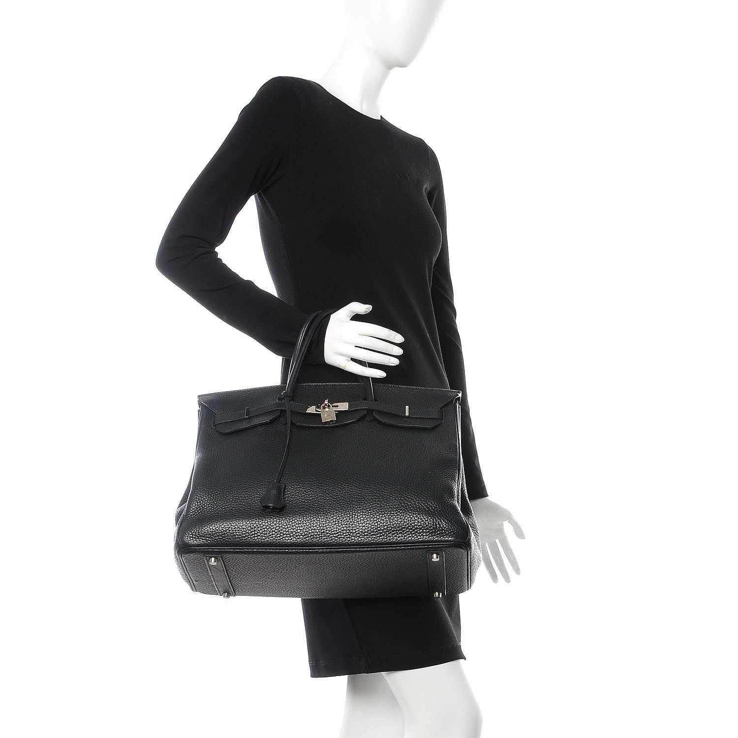 Hermes Togo Birkin 40 Black 2 of 11