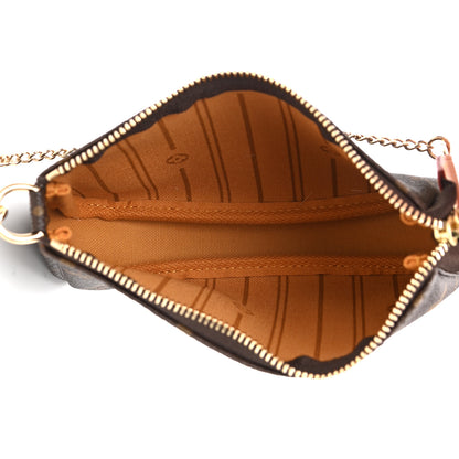 Louis Vuitton Monogram My LV Heritage Mini Pochette Accessories White Violet 4 of 7