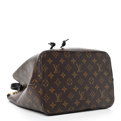 Louis Vuitton Monogram Neonoe MM Black 4 of 9