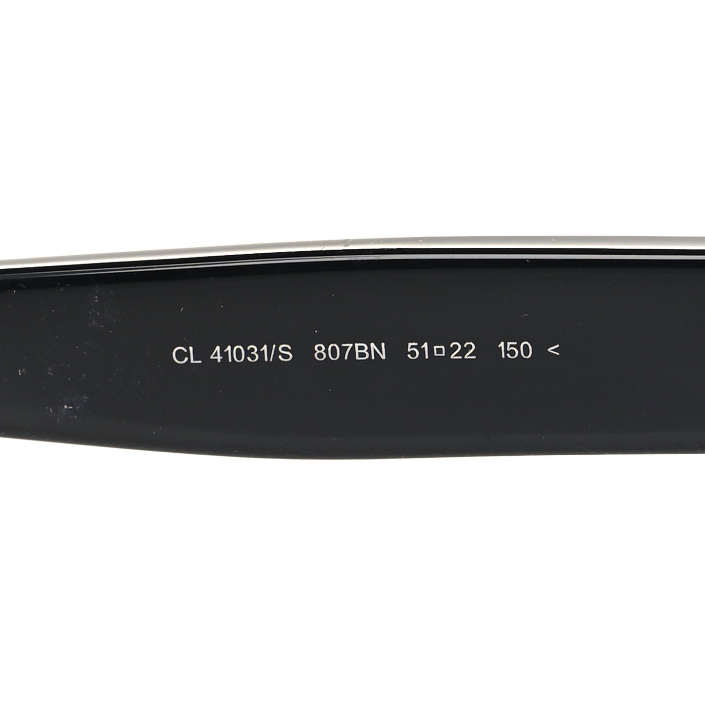 Acetate Bevel Cat Sunglasses CL 41384/F/S Black