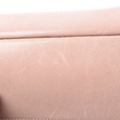 Chanel Glazed Calfskin Quilted Small CC Delivery Tote Light Pink 13 of 14