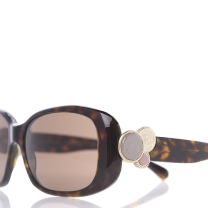 Chanel Tortoise Shell Bouton Sunglasses 5191 7 of 8