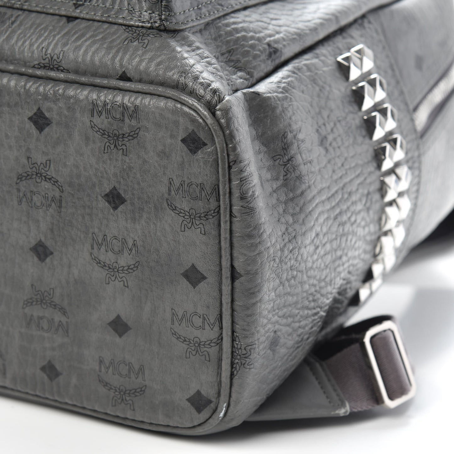 Visetos Side Stud Medium Stark Backpack Grey