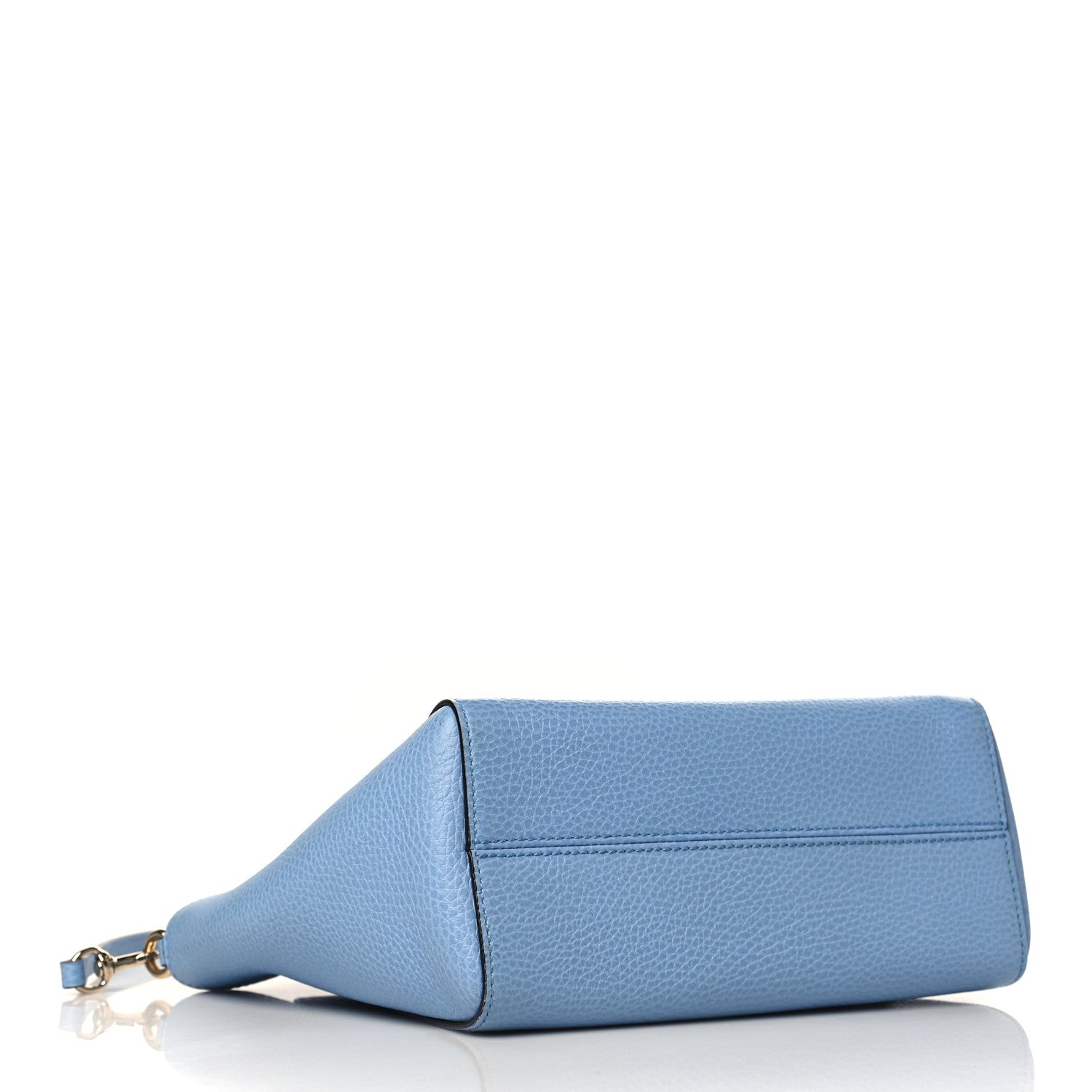 Gucci Dollar Calfskin Mini Swing Top Handle Bag Mineral Blue 4 of 9