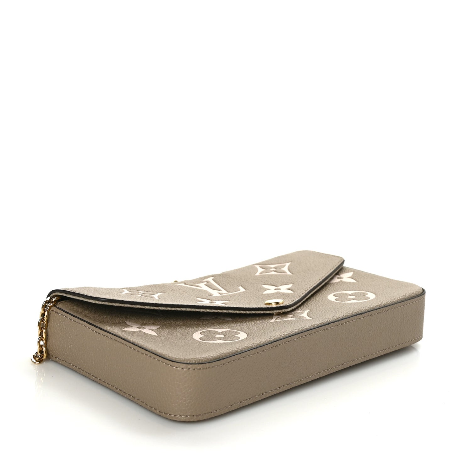 Empreinte Monogram Giant Felicie Pochette Tourterelle Creme