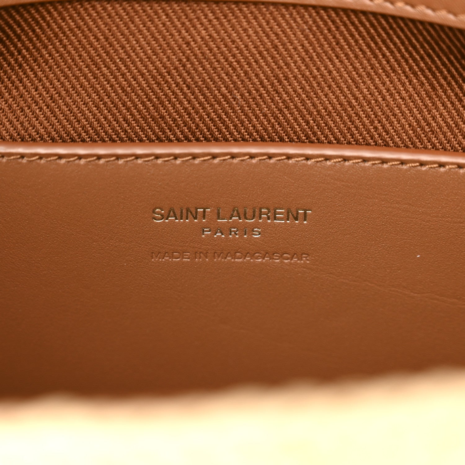 Saint Laurent Raffia Calfskin Medium Monogram Solferino Satchel Naturale Brick 6 of 10