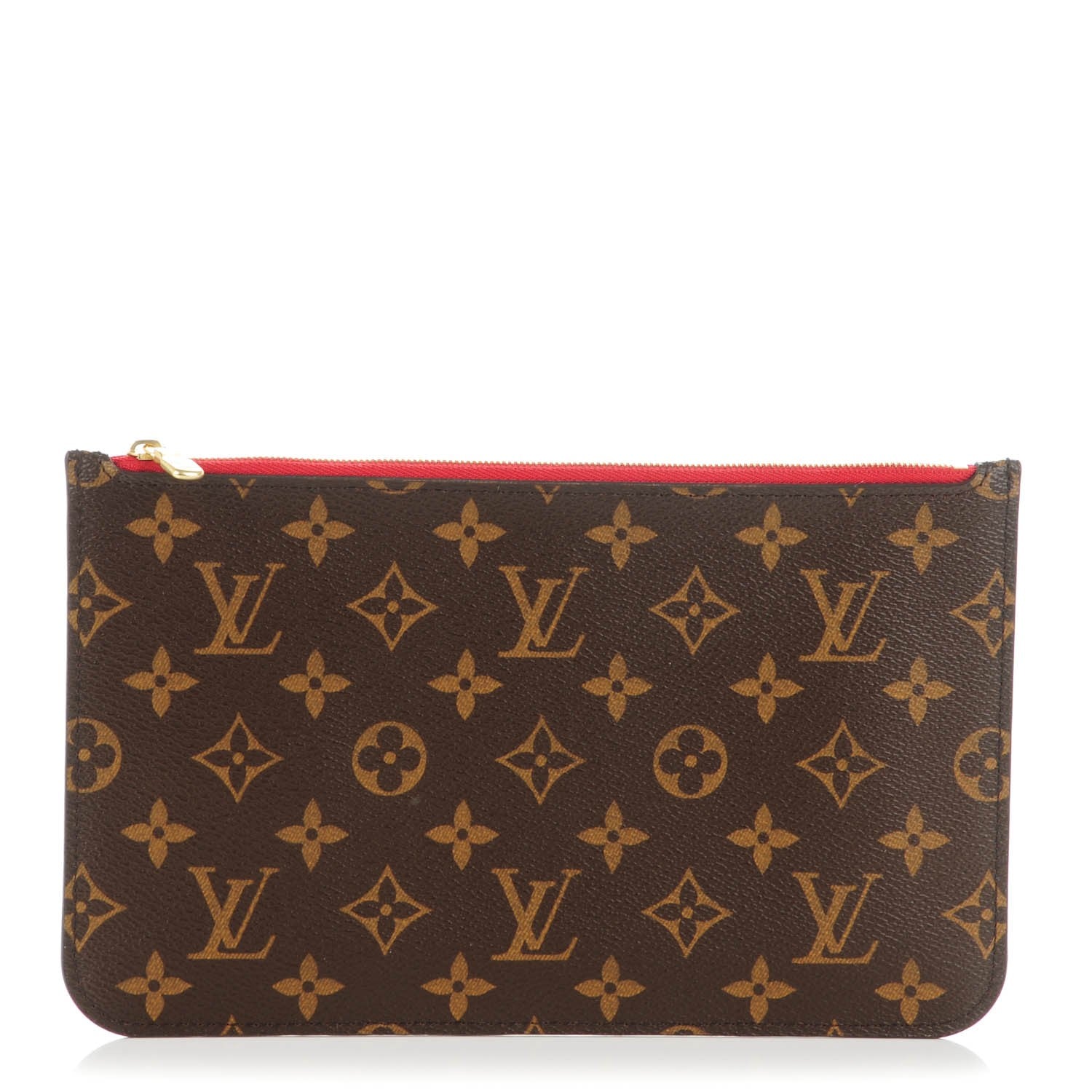 Louis Vuitton Monogram Neverfull MM GM Pochette Cherry 1 of 8