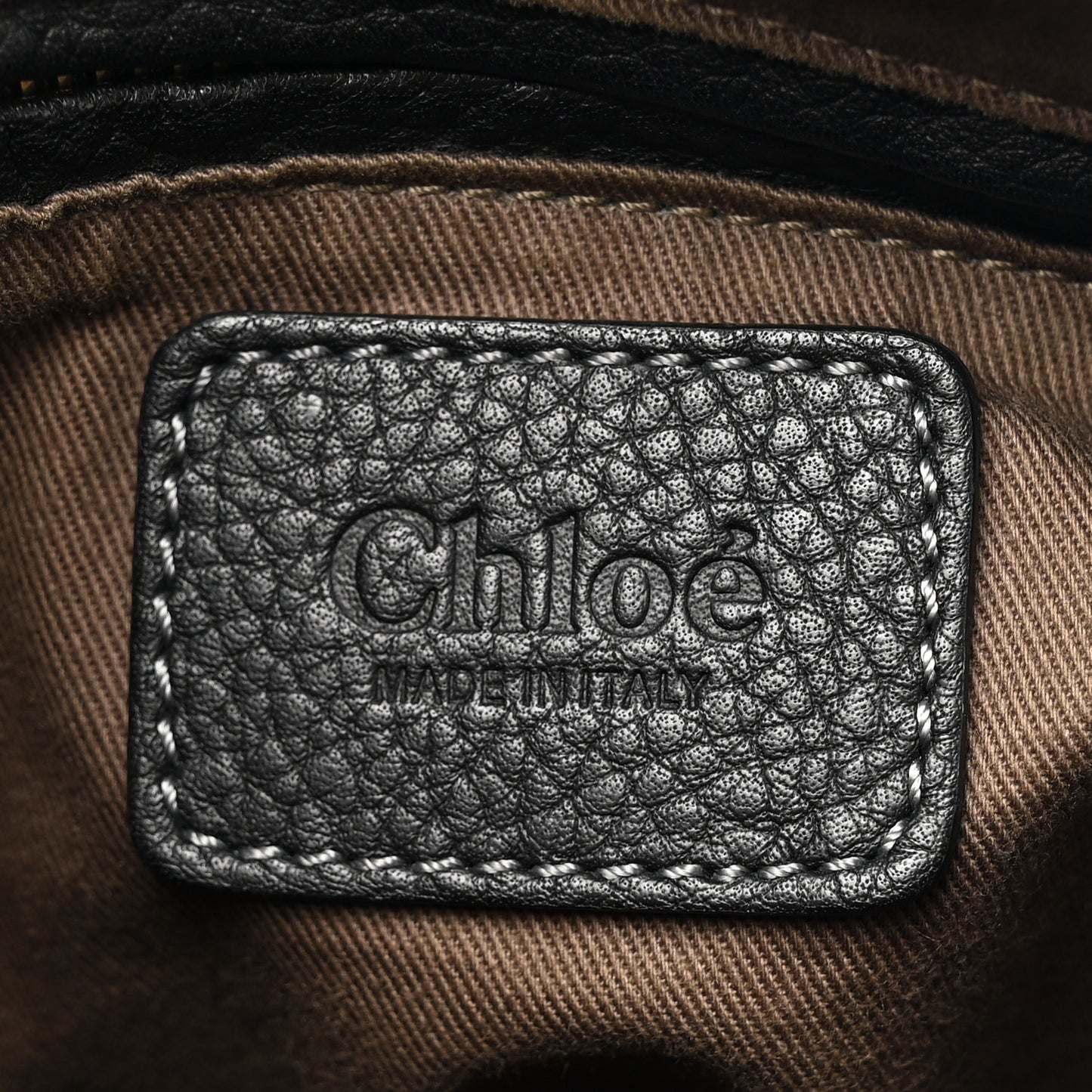 Calfskin Medium Marcie Satchel Black