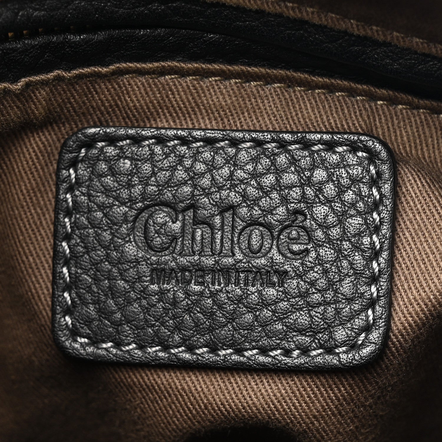 Chloe Calfskin Medium Marcie Satchel Black 6 of 14