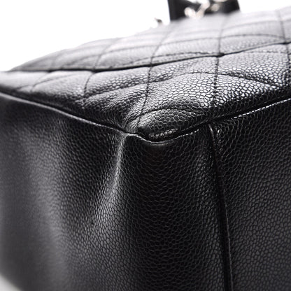 Chanel Caviar Quilted Grand Shopping Tote GST Black 11 of 15