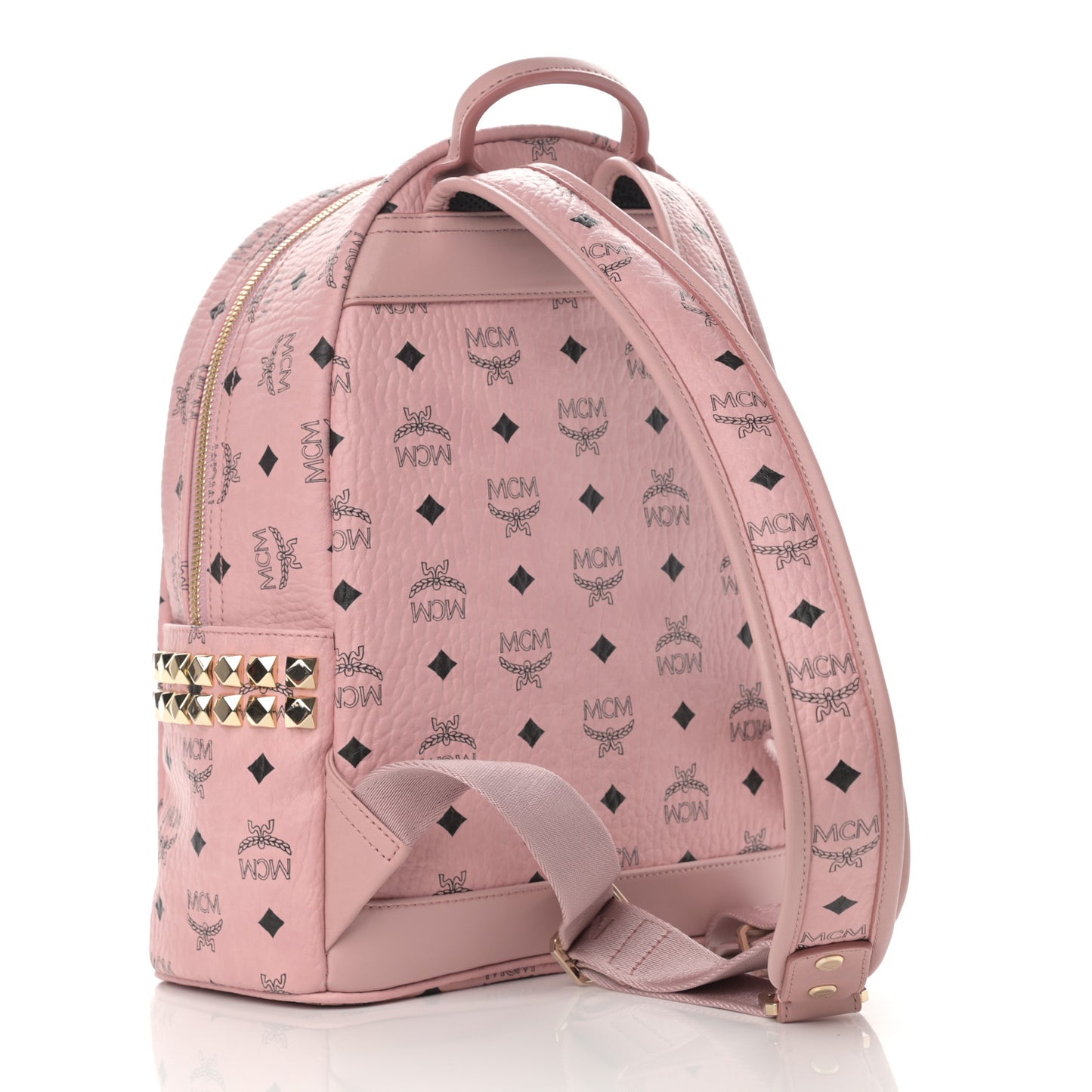 Visetos Small Side Stud Stark Backpack Soft Pink