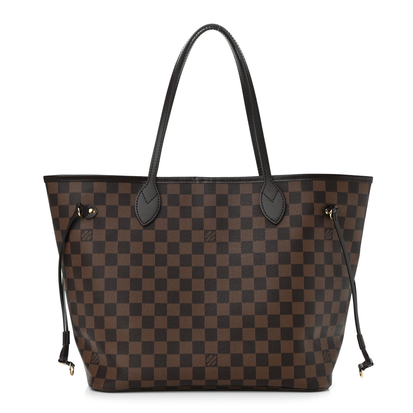 Damier Ebene Neo Neverfull MM Rose Ballerine