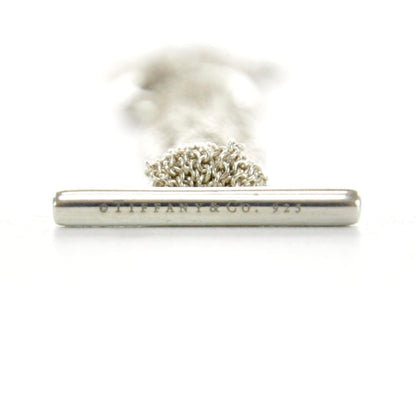 Tiffany Sterling Silver Heart Mesh Necklace 5 of 5