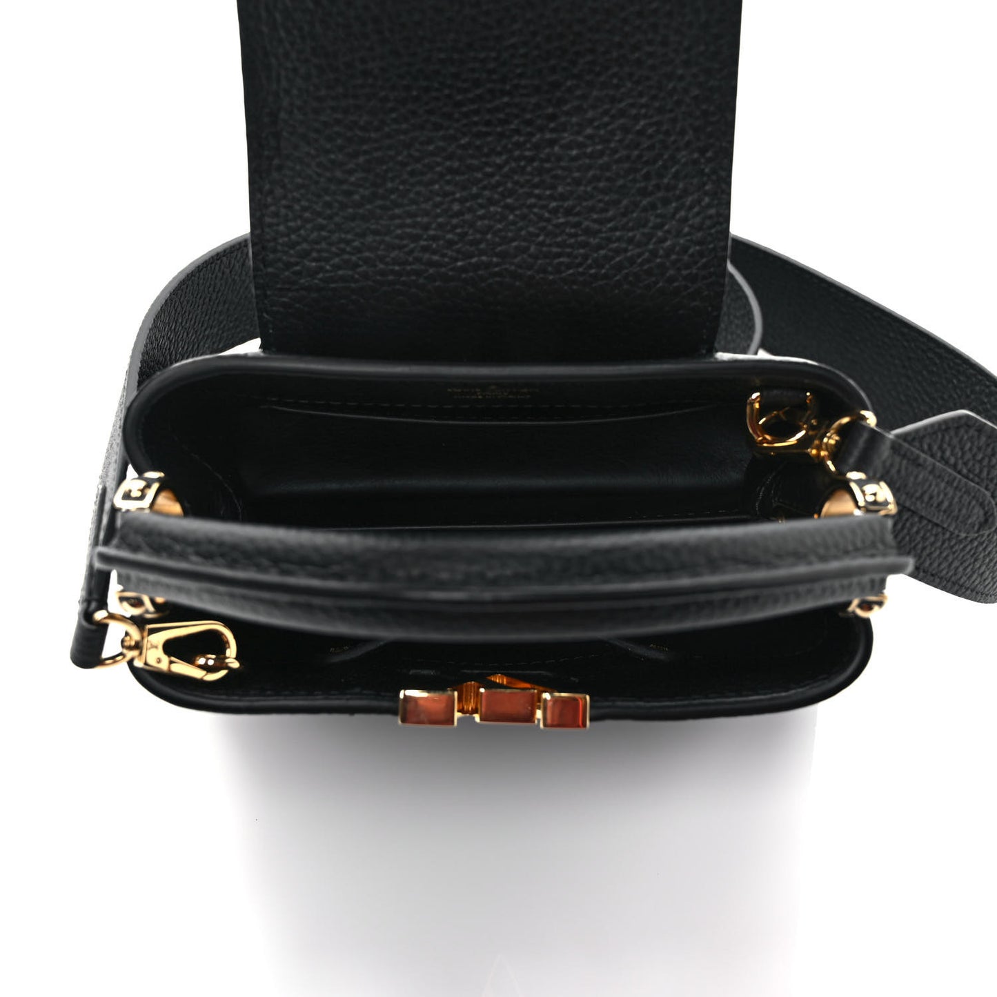 Taurillon Mini Capucines Black