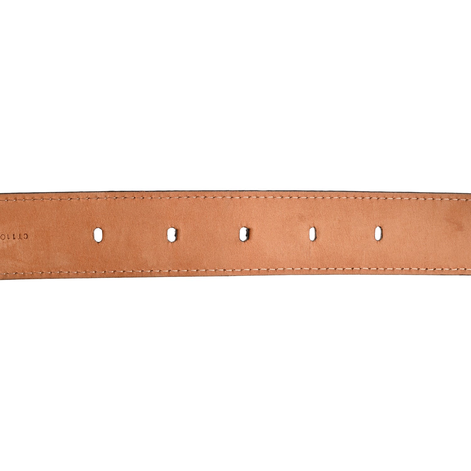 Louis Vuitton Damier Ebene 30mm Ellipse Belt 40 100 3 of 8