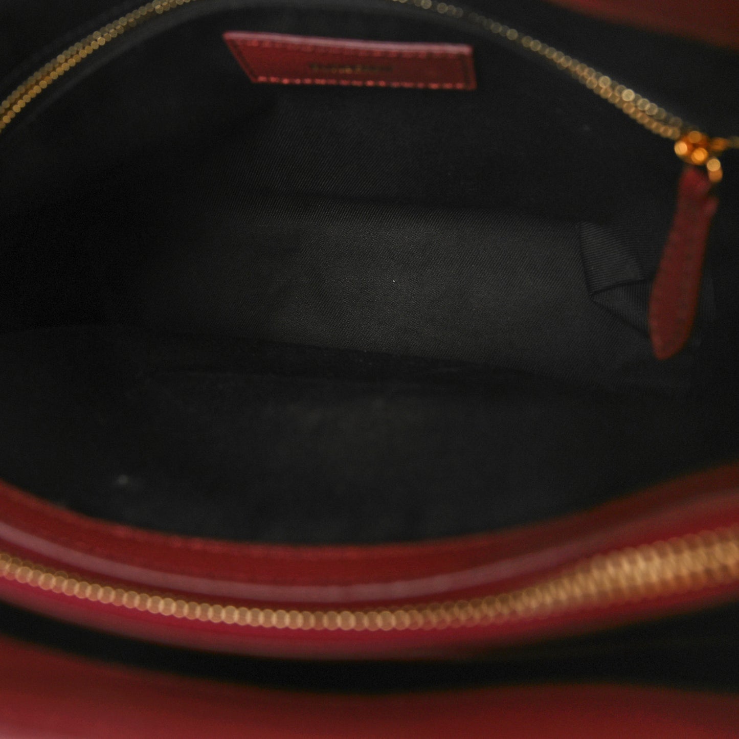 Grainy Calfskin House Check Medium Banner Tote Mahogany Red
